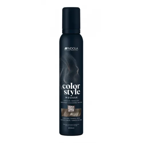 Indola Indola Color Style Mousse 200ml Dark Ash