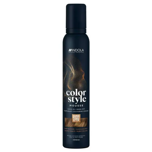 Indola Indola Color Style Mousse 200ml Dark Blonde