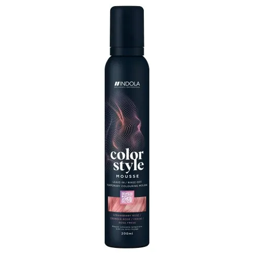 Indola Indola Color Style Mousse 200ml Strawberry Rose