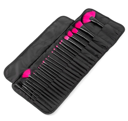 InnovaGoods Makeup Brush & Brush Set - 24 pieces