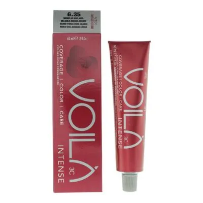 Intercosmo Voila Intense Hair Color 60ml - 6.35 Dark Golden Mahogany Blonde