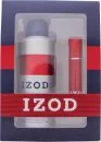 Izod Red Gift Set 15ml EDT + 200ml Body Spray