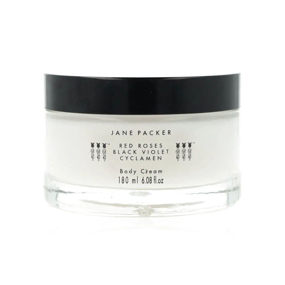 Jane Packer Red Roses Body Cream 180ml