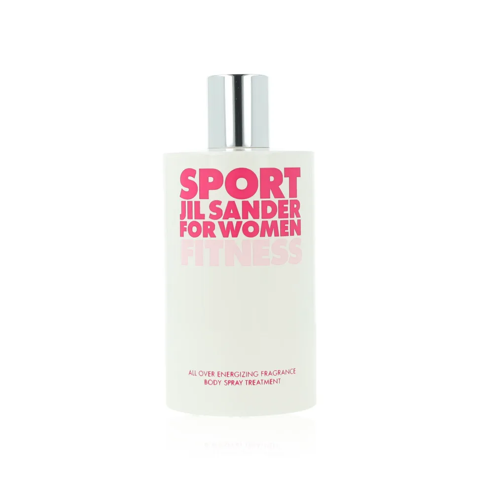 Jil Sander Sport For Women - All over Energizing Fragrance Body Treatment - *For Clearance – Brand new item with minor box damage (no cellophane seal). Picture for reference only. Product itself is PRISTINE. Body Spray 100ml