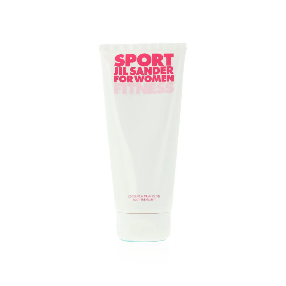 Jil Sander Sport for Women Cooling & Firming Gel Body Treatment - *For Clearance – Brand new sealed item with minor box damage (e.g., squash). Picture for reference only; actual damage of box may vary. Product itself is PRISTINE. Body Gel 200ml
