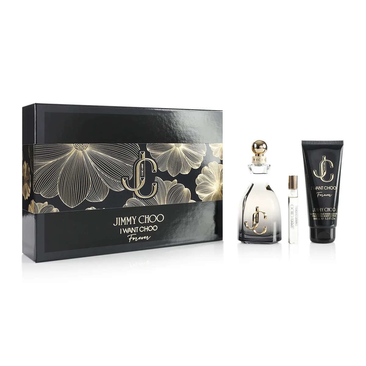 Jimmy Choo I Want Choo Forever Eau de Parfum 100ml Spray 3 Ps Set