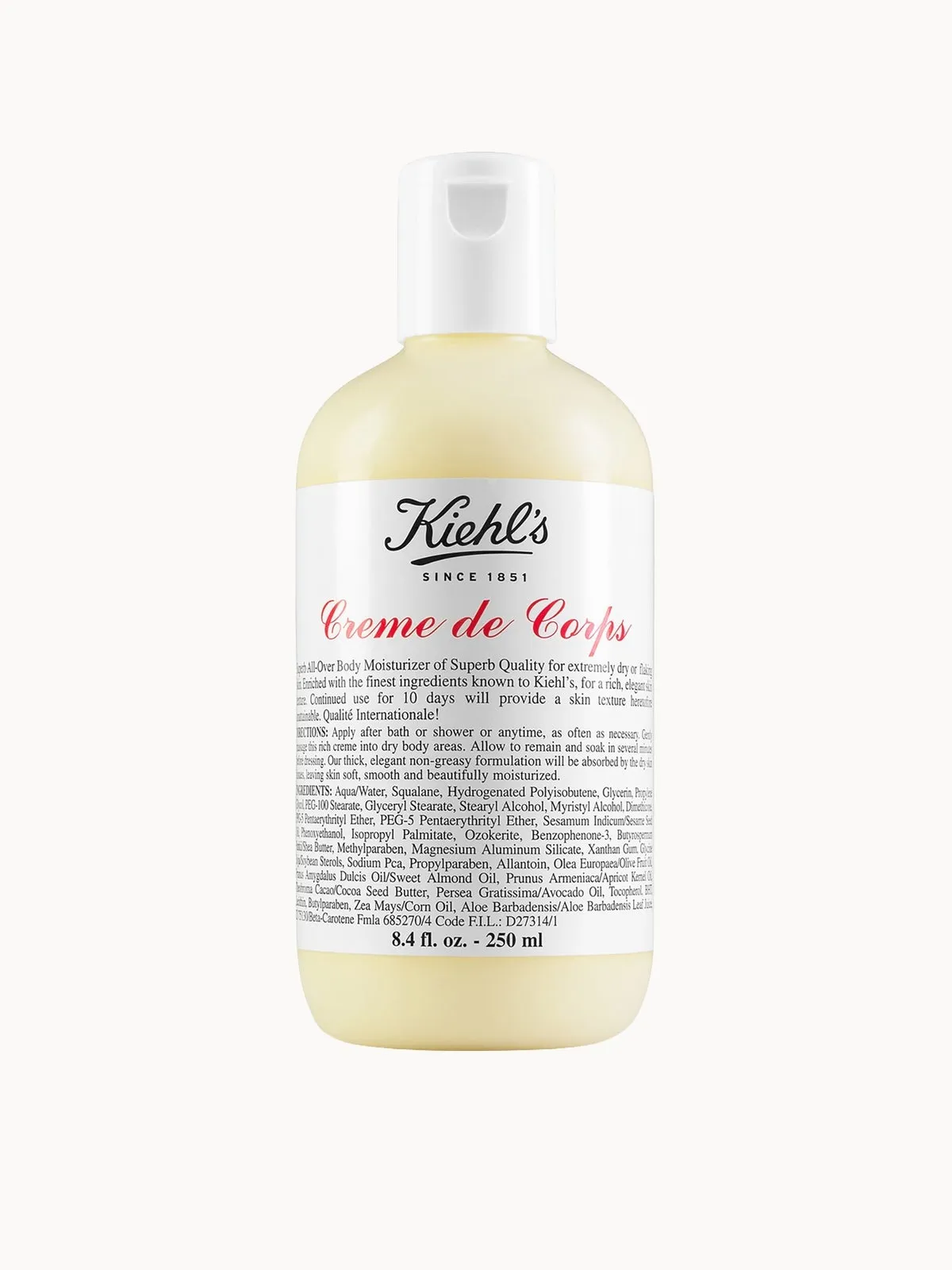 Kiehl's Creme de Corps 250ml