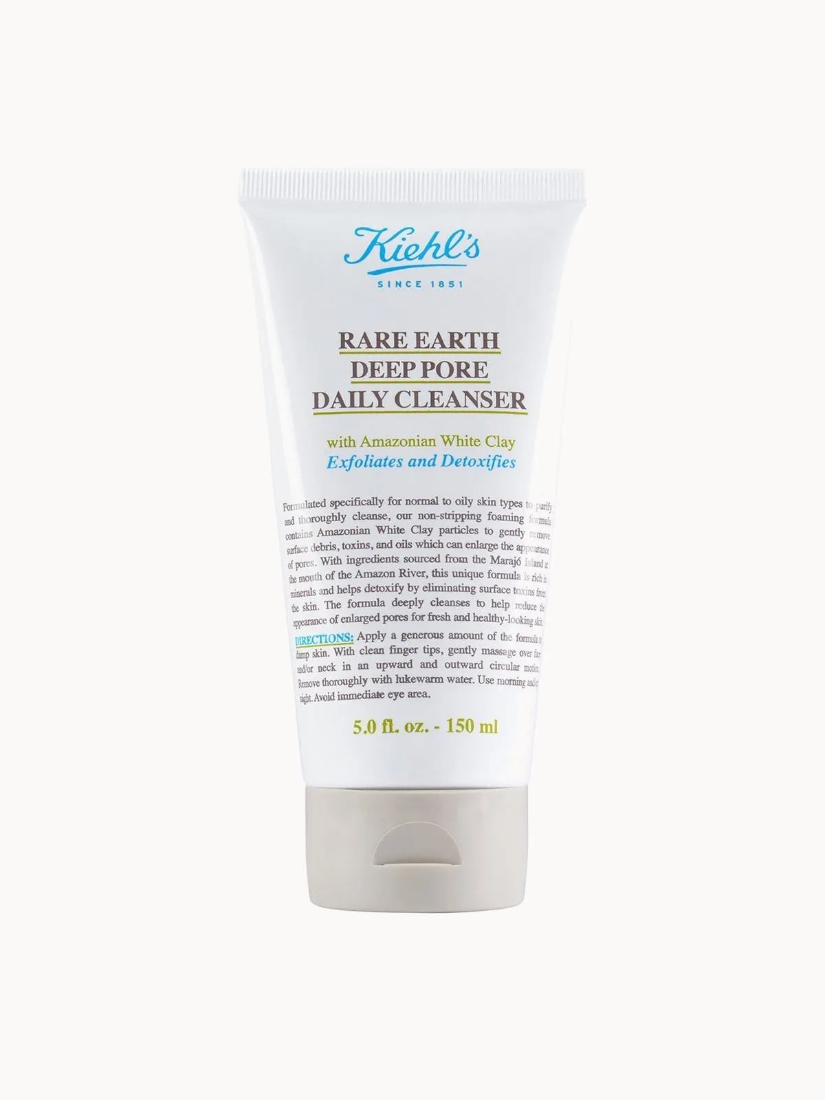 Kiehl's Rare Earth Deep Pore Daily Cleanser (Various Sizes) - 150ml
