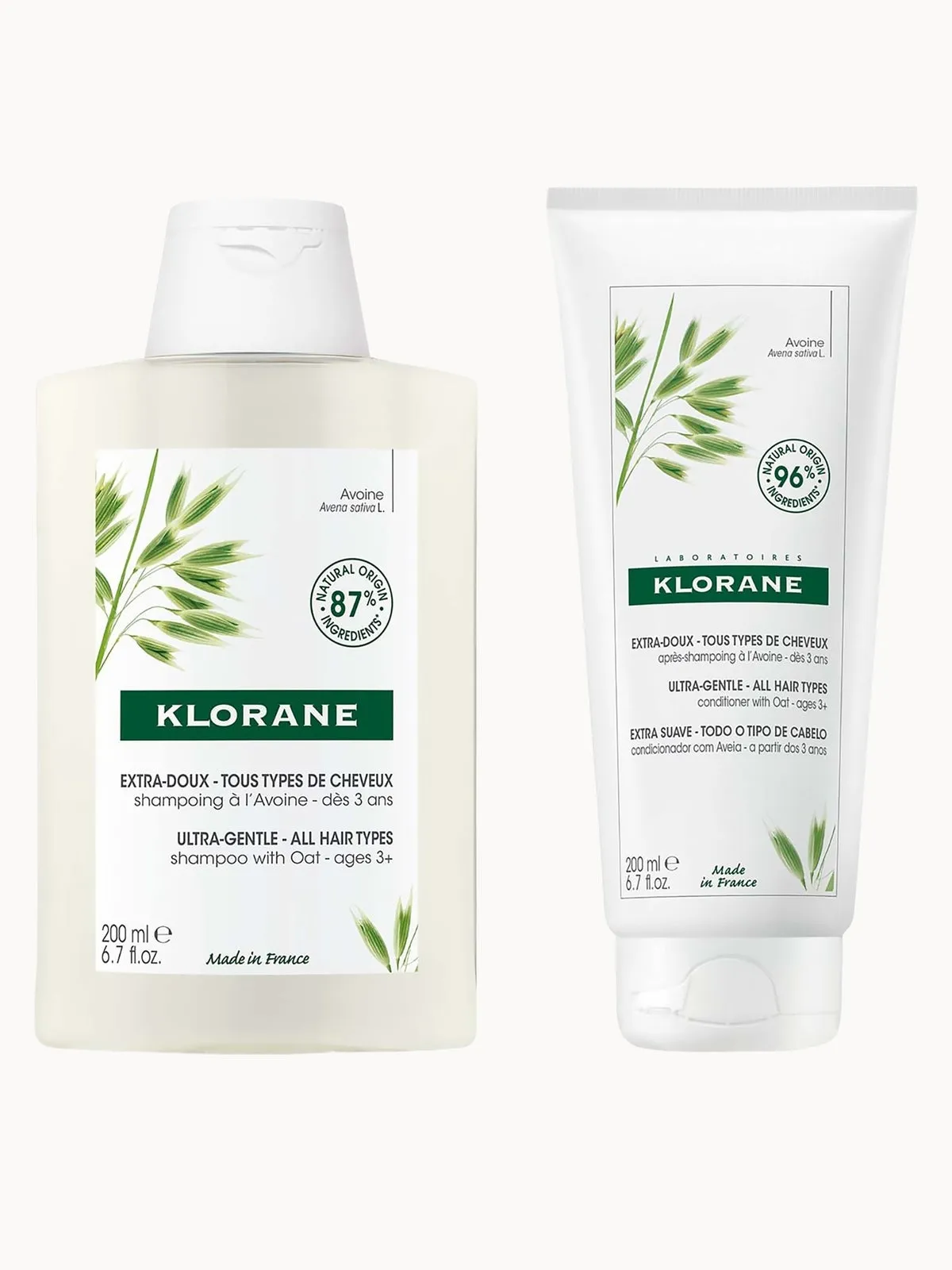 KLORANE Softening Oat Milk Duo for All Hair Types