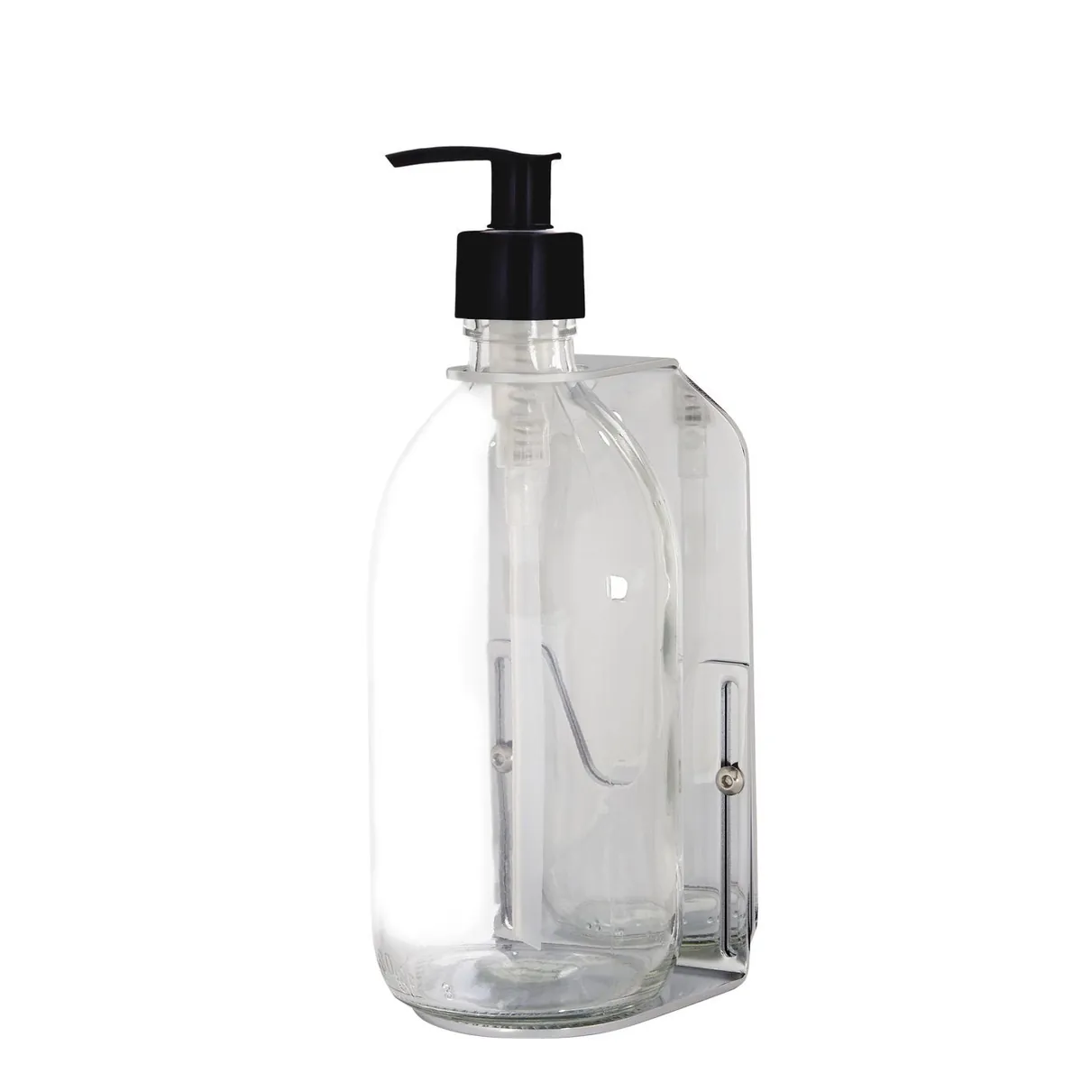 Chrome Single Wall Mounted Soap Dispenser