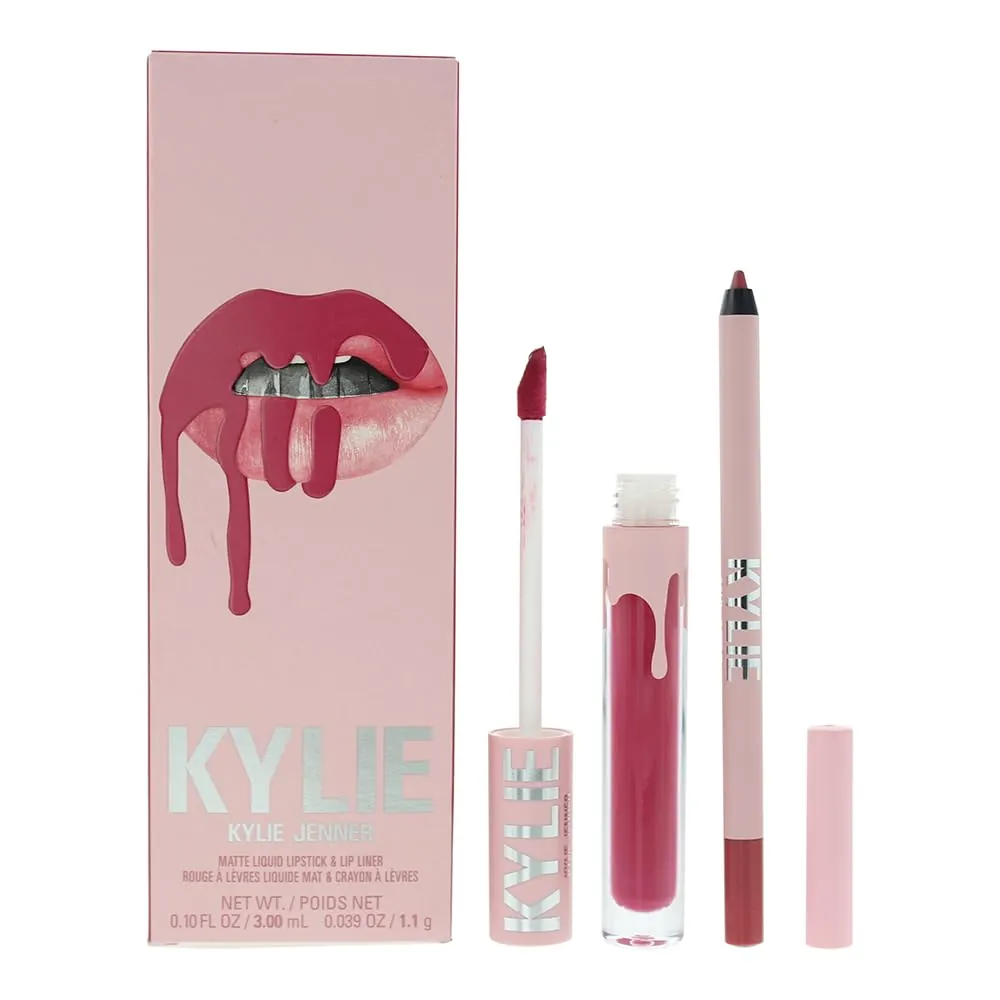 Kylie Cosmetics Matte Lip Kit 3ml Liquid Lipstick + 1.1g Lip Liner - Extraordinary