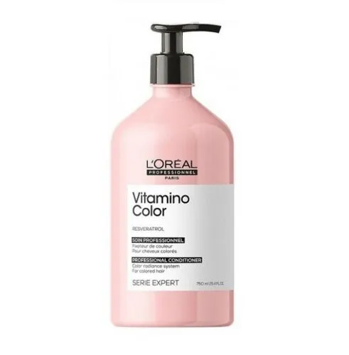 L'Oréal - Professionnel Série Expert Vitamino Color Conditioner Damaged Pump (750ml)
