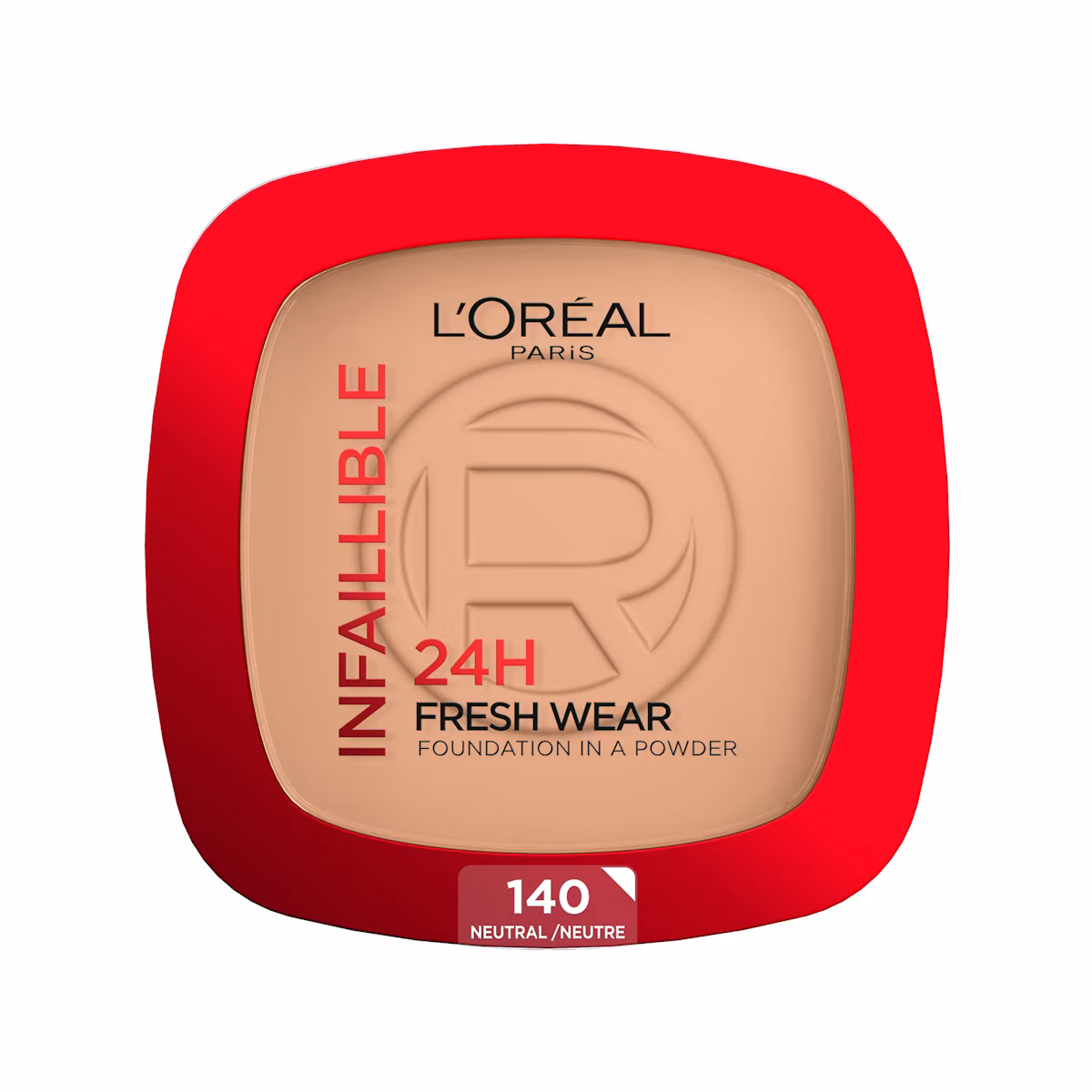 L'Oréal Paris Infallible 24H Fresh Wear Powder Foundation 140 Neutral 9 g