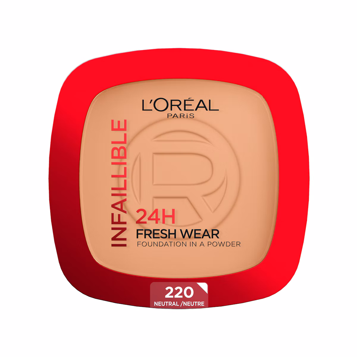 L'Oréal Paris Infallible 24H Fresh Wear Powder Foundation 220 Neutral 9 g