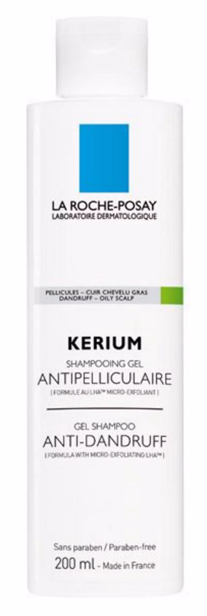 La Roche-Posay Kerium Anti-Dandruff Micro-Exfoliating Gel Shampoo 200 ml