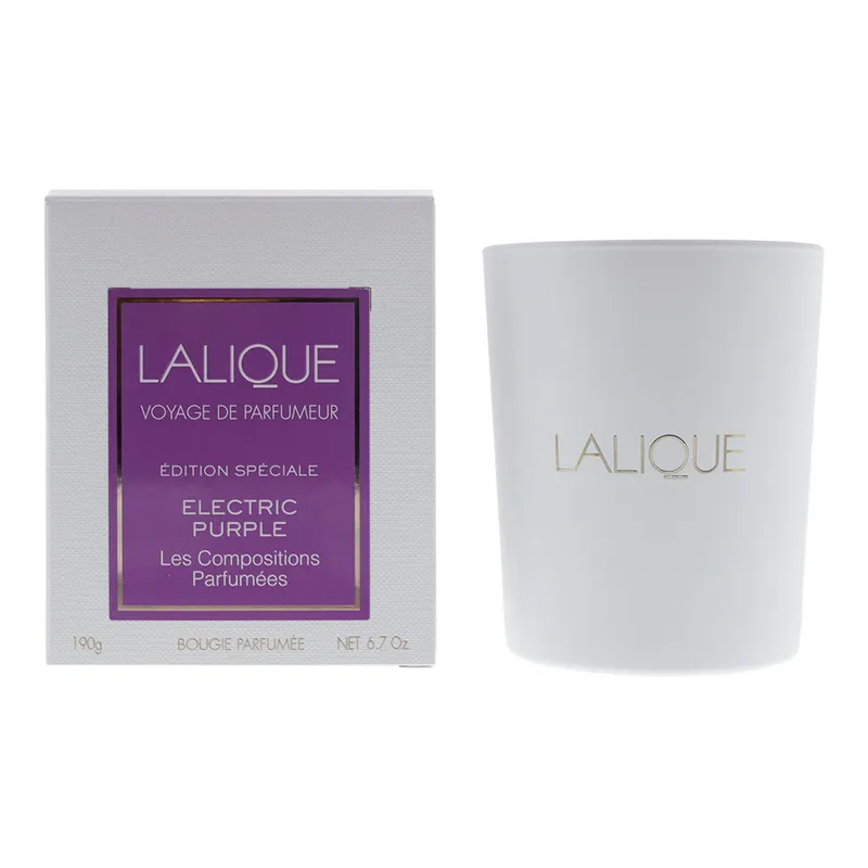 Lalique Les Compositions ParfumÈes Electric Purple Candle 190g