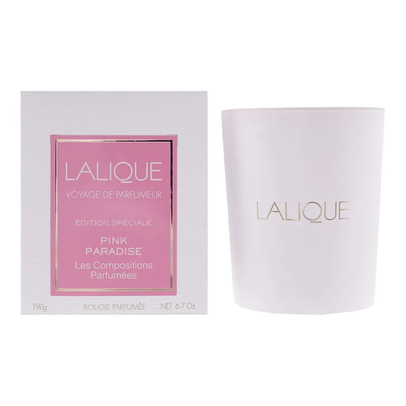 Lalique Les Compositions ParfumÈes Pink Paradise Candle 190g