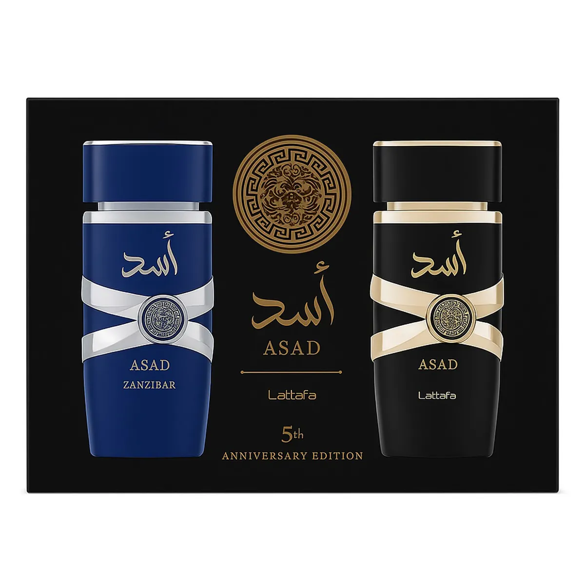 Asad & Asad Zanzibar Eau De Parfum Sprays 100ML 5th Anniversary Edition Gift Set