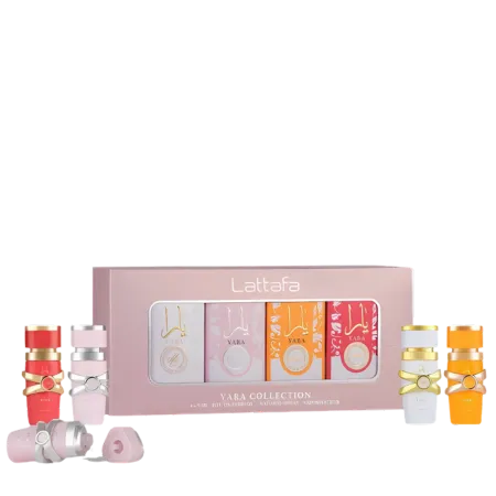 Lattafa Yara Collection Discovery Eau de Parfum Set 5ml – 4 Pcs