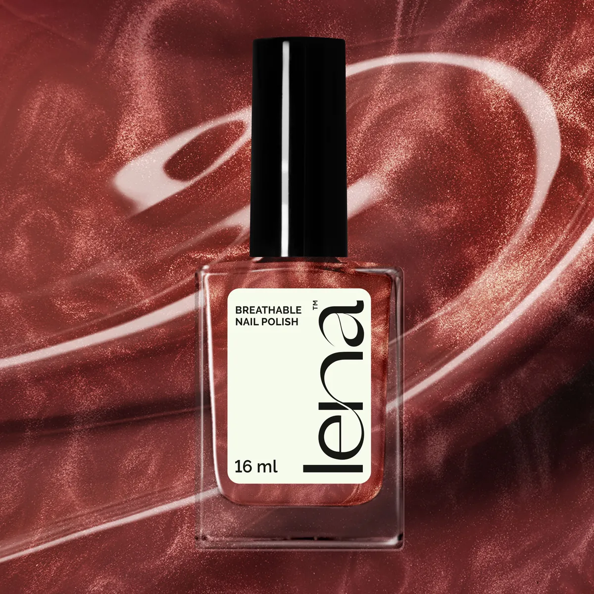 LENA Breathable Holographic Nail Polish - Shisha All Night - LE254