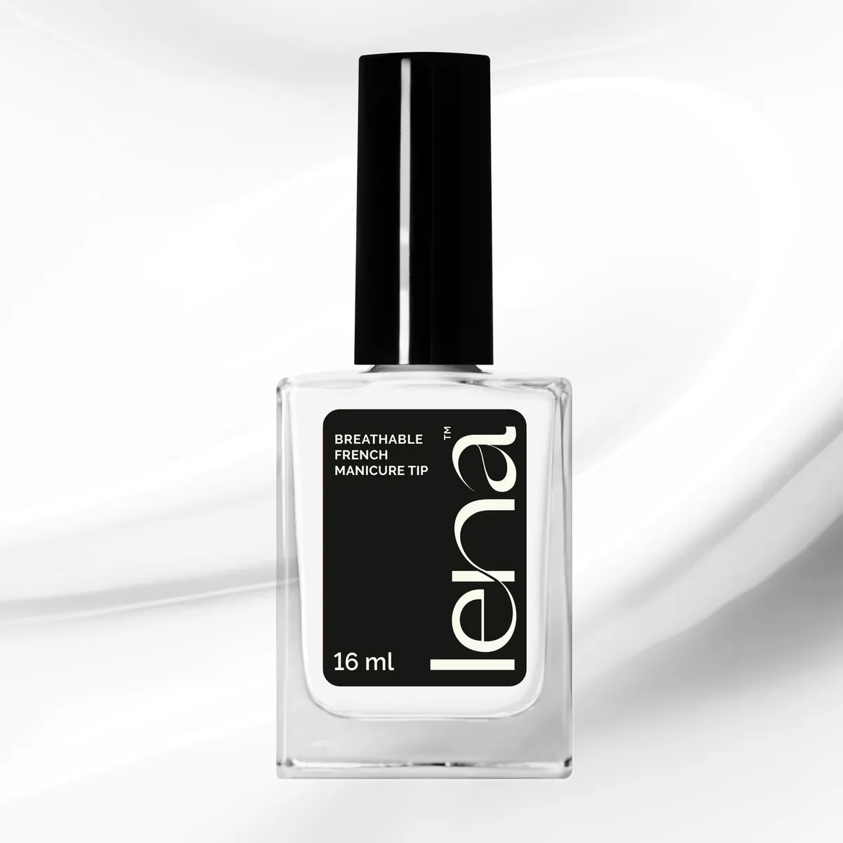 LENA Breathable Nail Polish - French Manicure Tip with Precision Brush - FR00