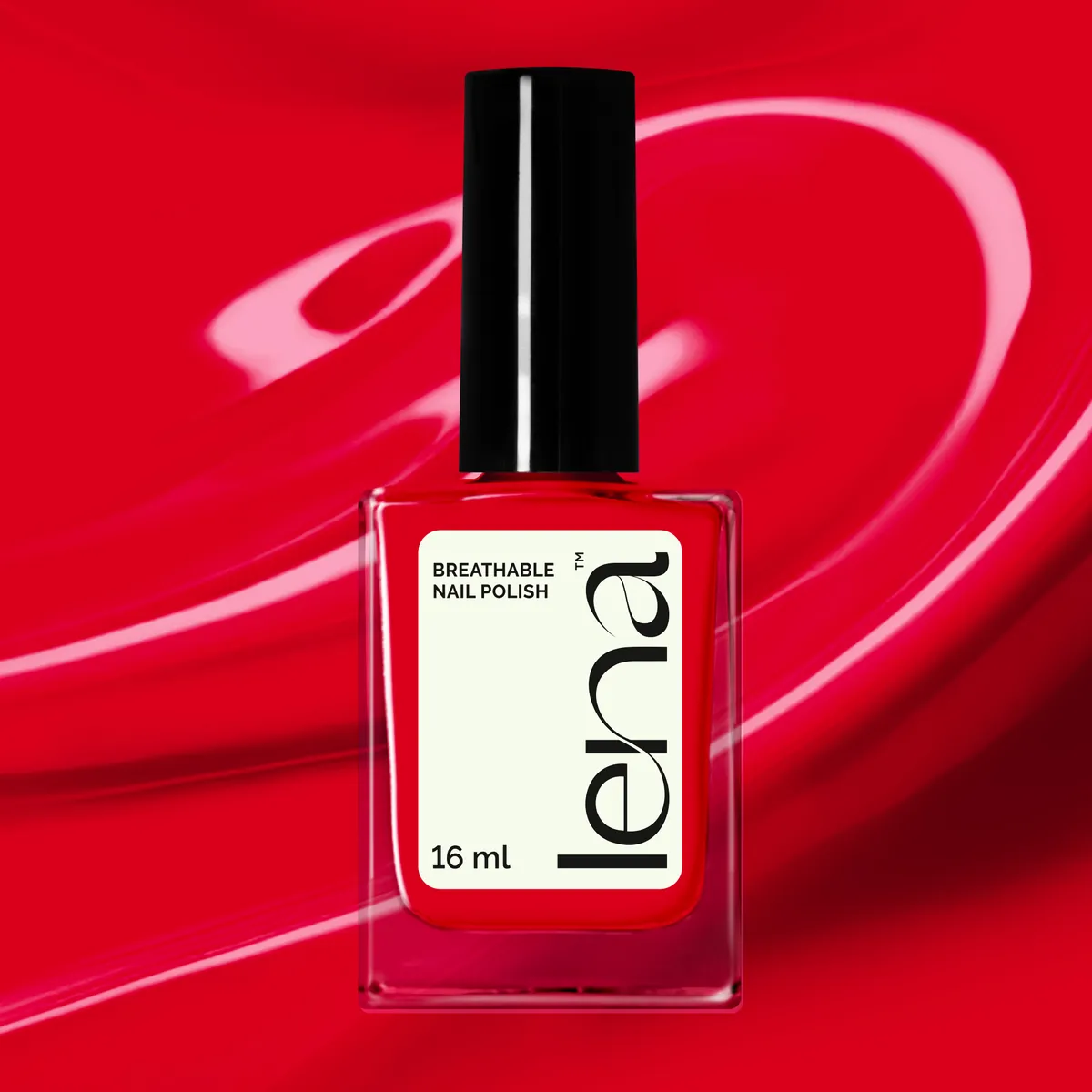 LENA Breathable Nail Polish - Red Wedding in Rabat - LE343