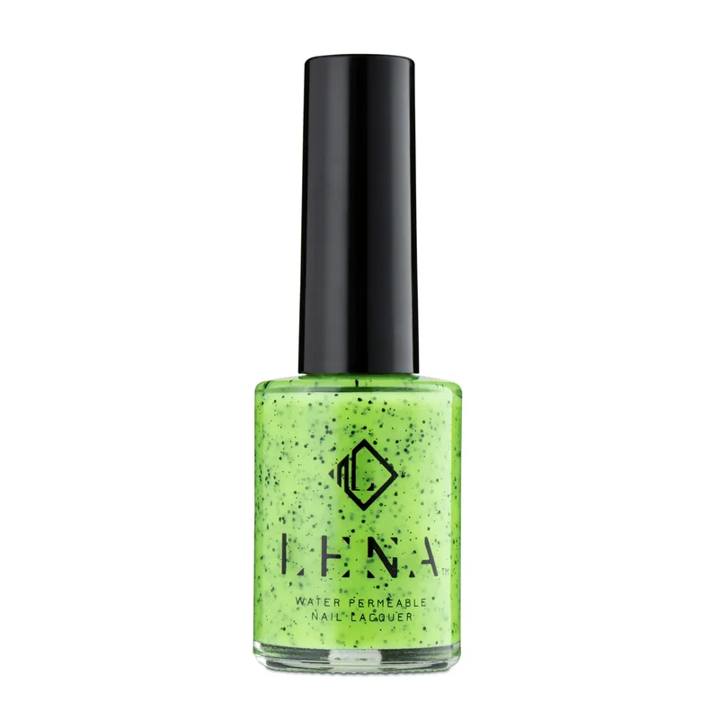 LENA Breathable Nail Polish - Speckled Pattern - Cantaloupe with Me - SE09