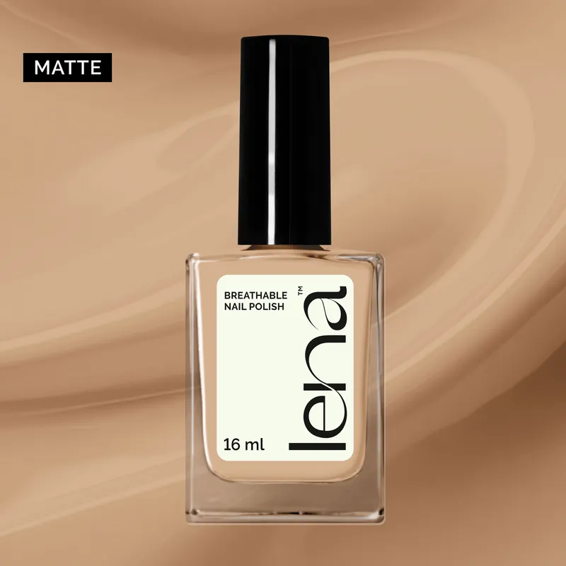 LENA Matte Breathable Nail Polish - I Can't Bare It All - LE51