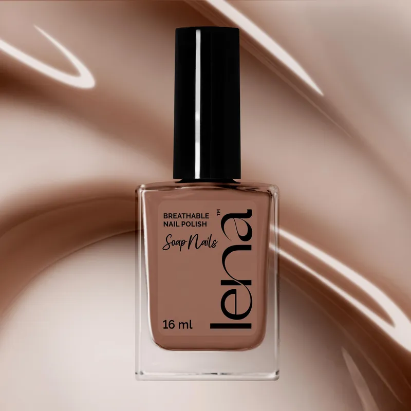 LENA Soap Nails – Breathable Nail Polish - Hazel-nude Dreams - SN14