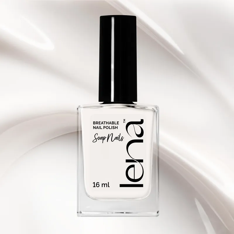LENA Soap Nails – Breathable Nail Polish - Milk Veil - SN01