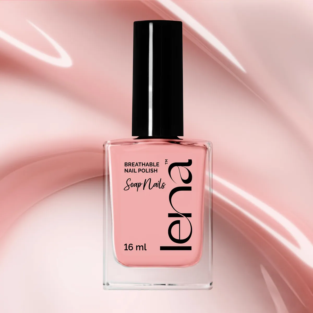 LENA Soap Nails – Breathable Nail Polish - Pink Before You Speak - SN08