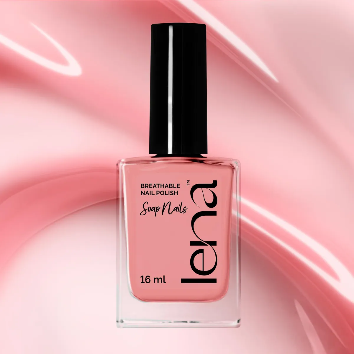 LENA Soap Nails – Breathable Nail Polish - Pink-ing of You - SN09