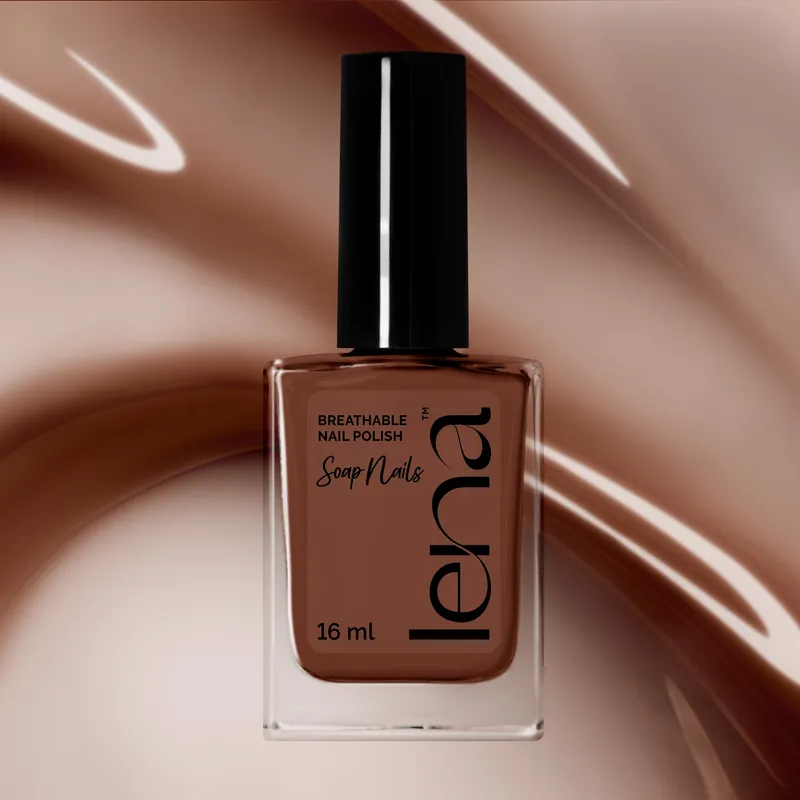 LENA Soap Nails – Breathable Nail Polish - You’re Choco-Late - SN16