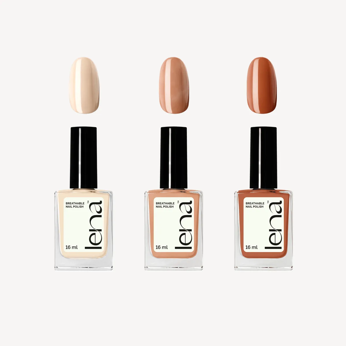 LENA Breathable Nail Polish Bundle - Fasting & Fabulous