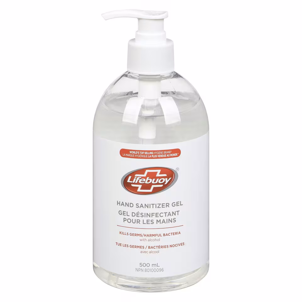 Lifebuoy Antibacterial Hand Hygiene Sanitizer Gel 500ml with Pump