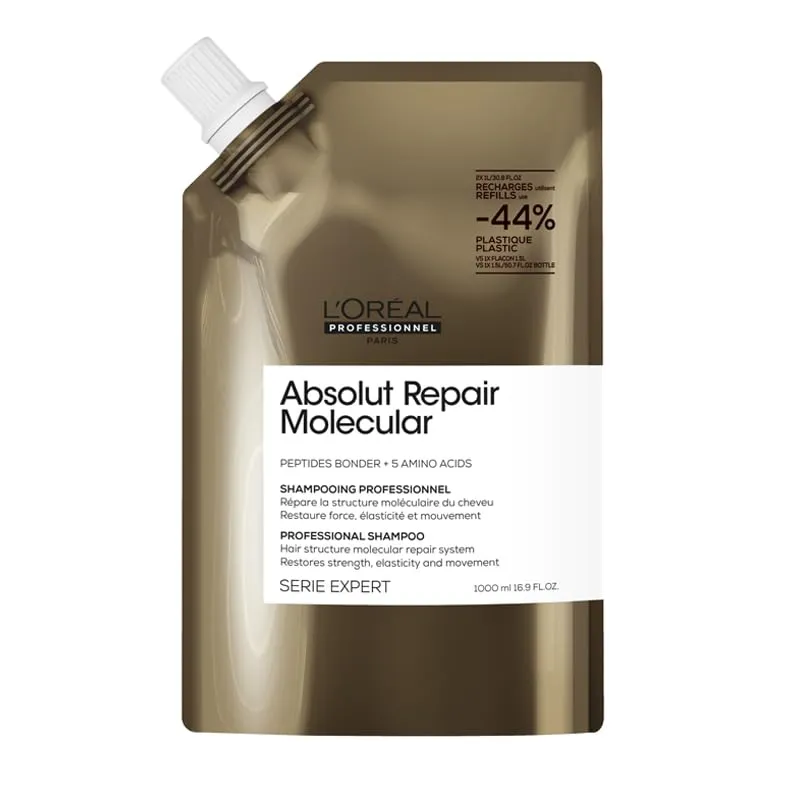 L'Oréal Expert Absolut Repair Molecular Professional Shampoo 1000ml - Refill