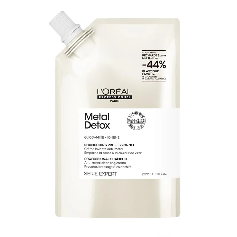 L'Oréal Professionnel SÃ©rie Expert Metal Detox Shampoo 1000ml - Refill