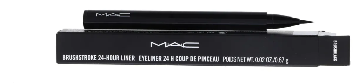 MAC Brushstroke Liquid Liner 0.67g - Black