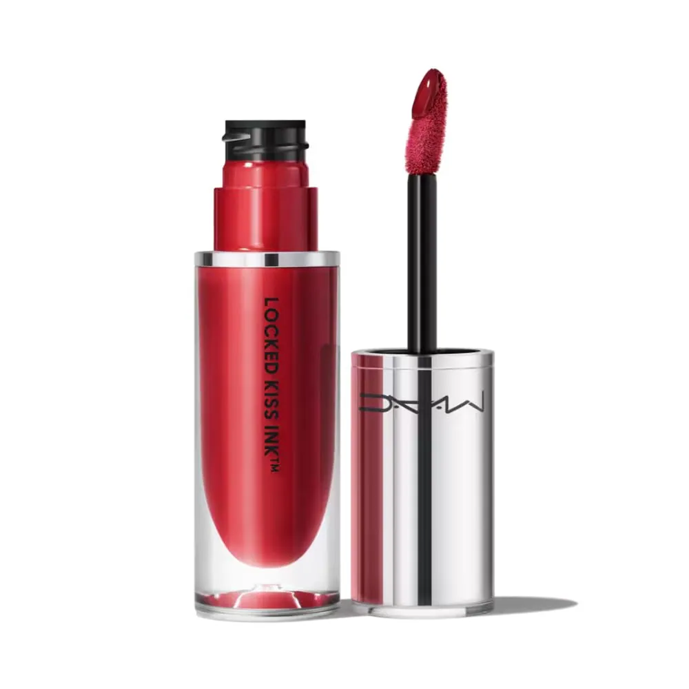 MAC Locked Kiss Ink 24HR Liquid Lipstick Lipcolour 4ml - 85 Poncy