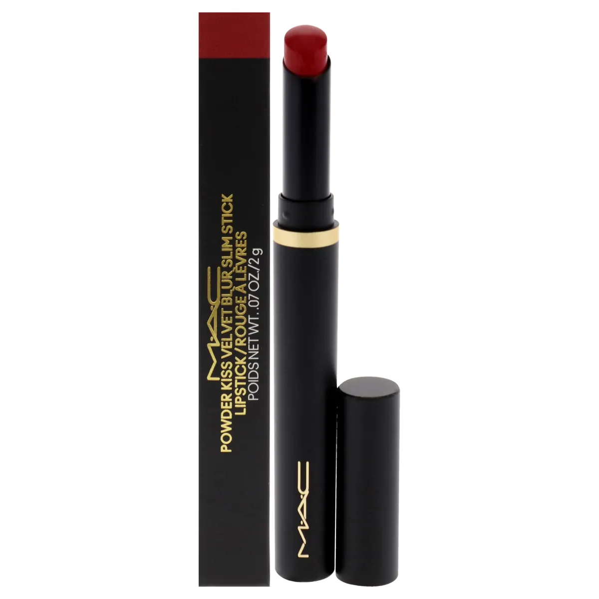 MAC Powder Kiss Velvet Blur Slim Stick 2g - 889 Ruby New