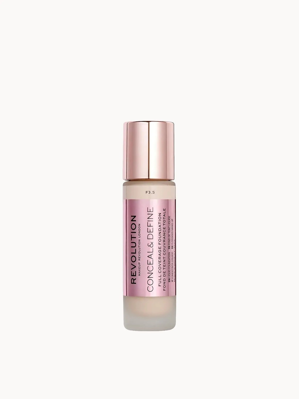 Makeup Revolution Conceal & Define Foundation (Various Shades) - F3.5
