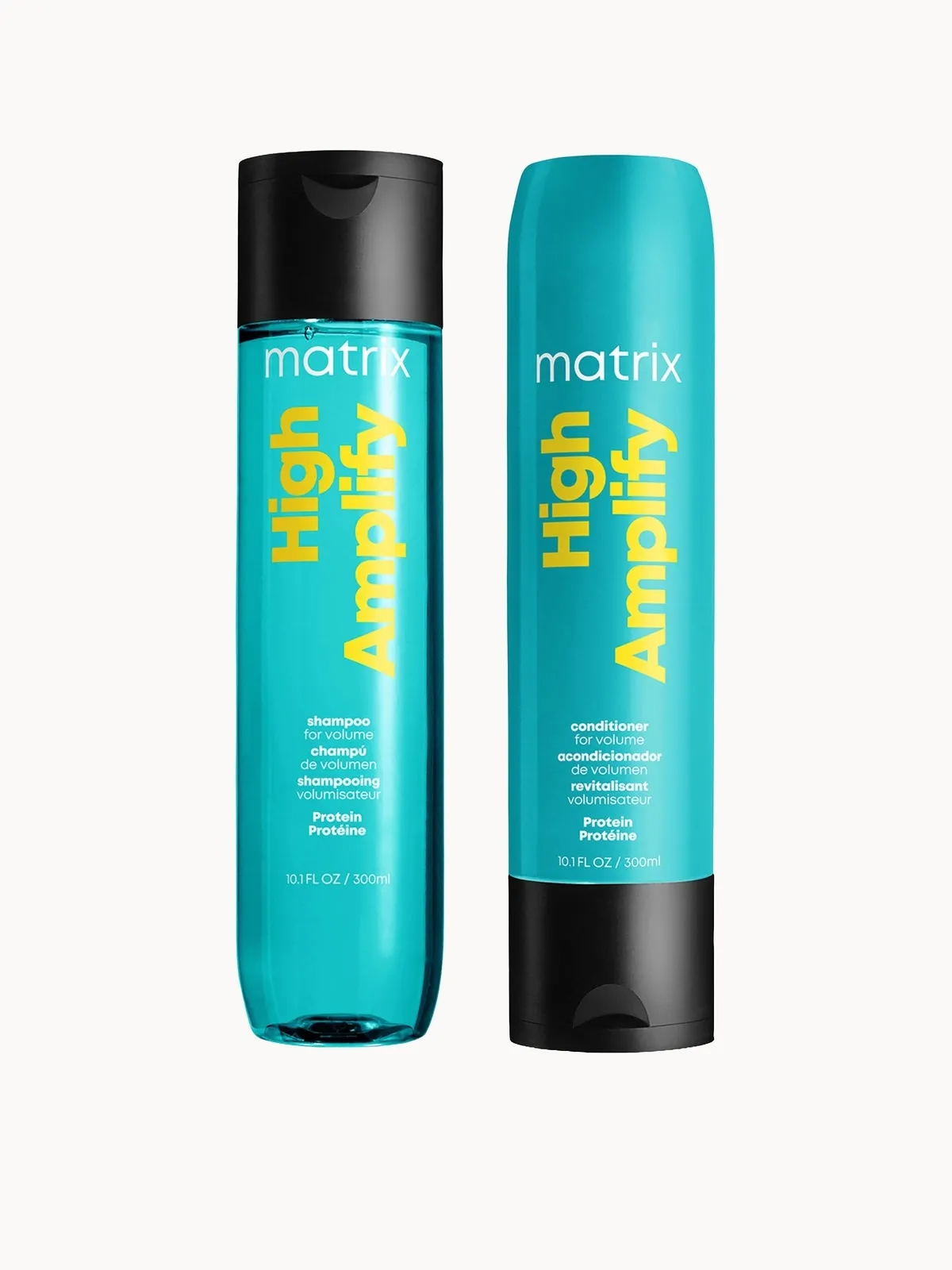Matrix Total Results High Amplify Volumising Shampoo and Conditioner for Fine Flat Hair 300ml Duo