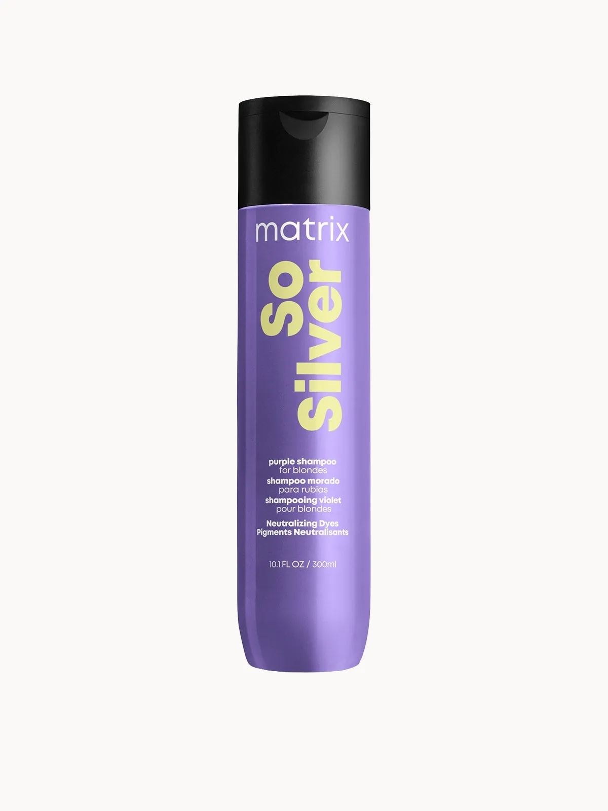 Matrix Total Results So Silver Purple Toning Shampoo for Blonde, Silver & Grey Hair 300ml