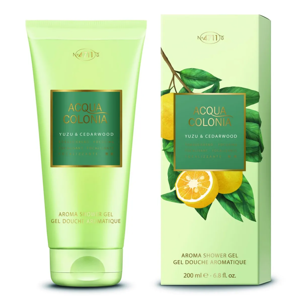 Mäurer & Wirtz 4711 Acqua Colonia Yuzu & Cedarwood Shower Gel 200ml