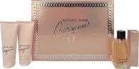 Michael Kors Gorgeous! Gift Set 100ml EDP + 100ml Body Lotion + 100ml Shower Gel + 10ml EDP