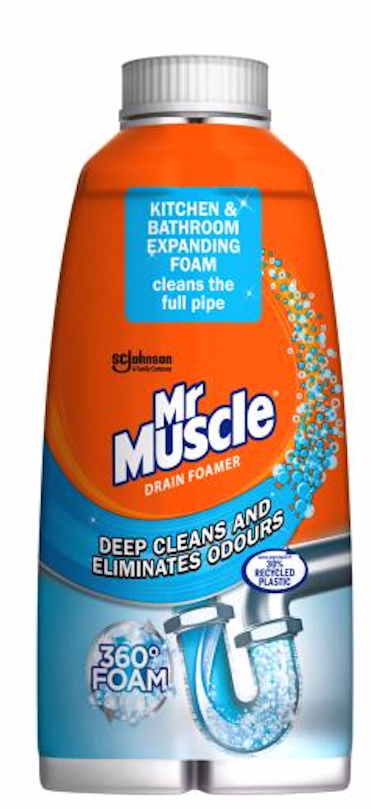 Mr. Muscle Kitchen & Bathroom Drain Foamer 500 ml