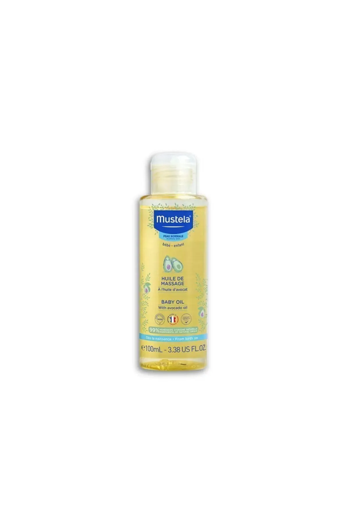 Mustela Bébé -Enfant Baby Oil 100ml - Normal Skin