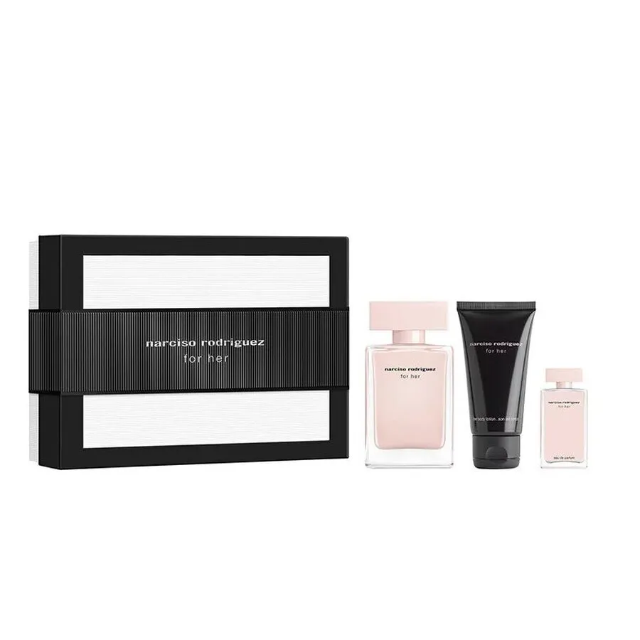 Narciso Rodriguez For Her Eau de Parfum 100ml Spray Gift Set