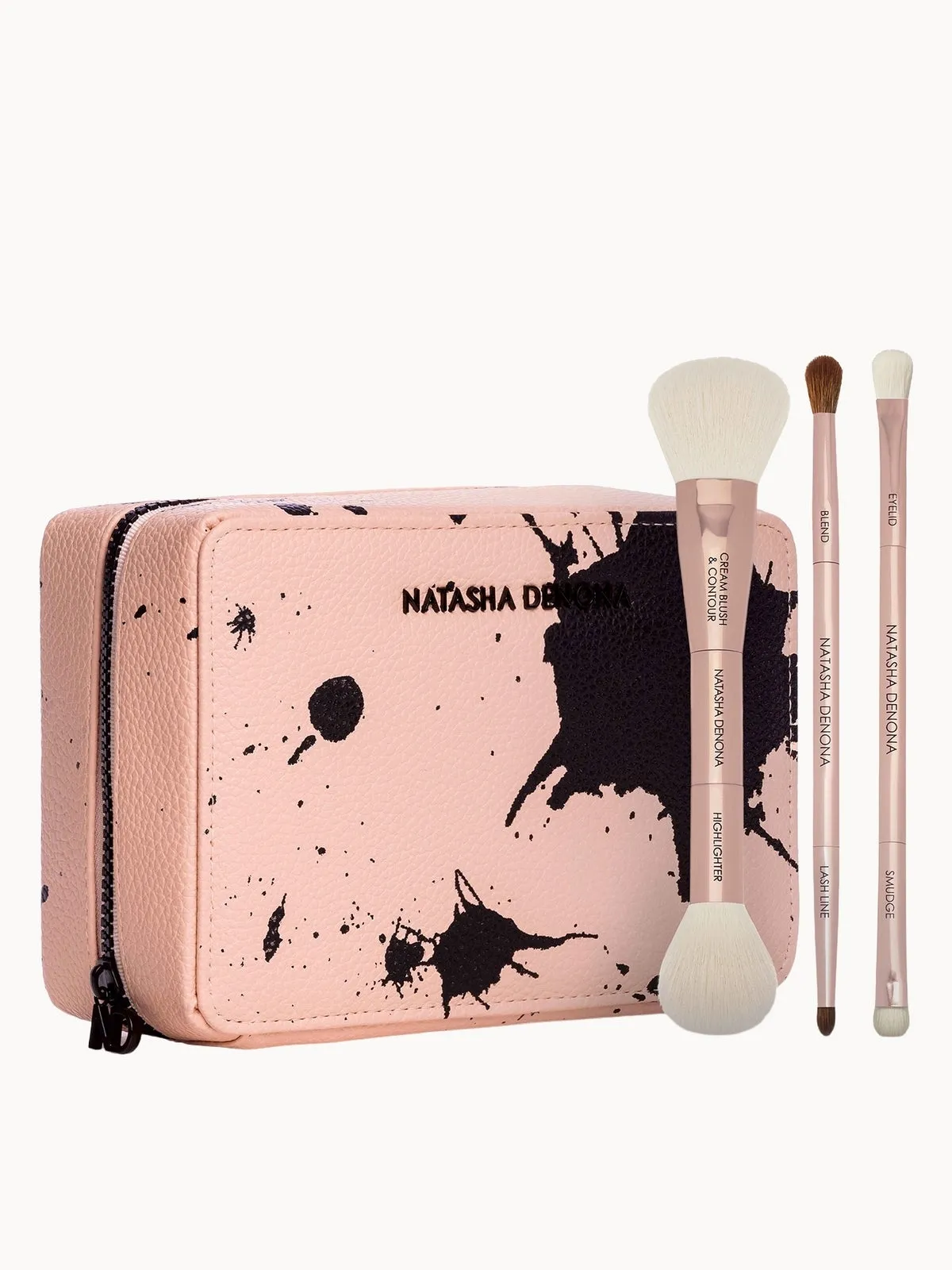 Natasha Denona Travel Brush Set and Makeup Pouch