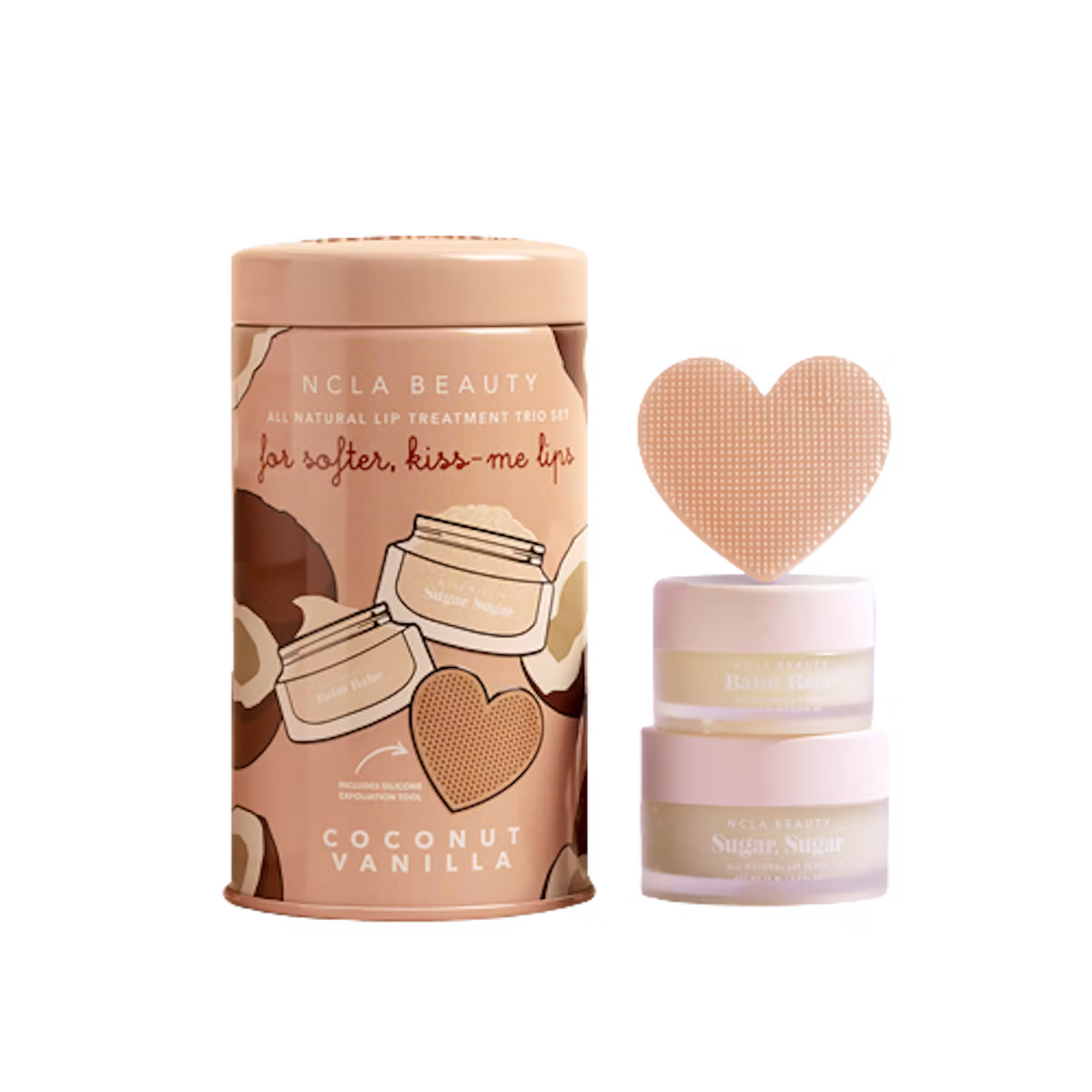 NCLA Beauty Coconut Vanilla Lip Care Value Set 10 ml + 15 ml